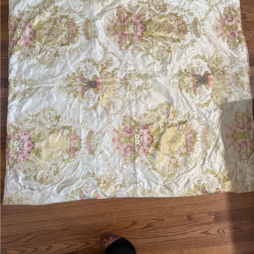 Vintage Brocade tablecloth